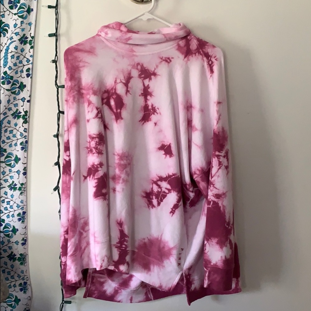 PINK- Turtleneck Legging Tunic (Tie Dye)